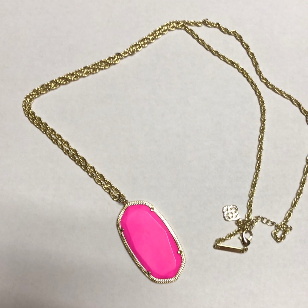 Kendra Scott Magenta Rae Necklace